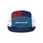 Scratchline Hustle Caps Red Blue