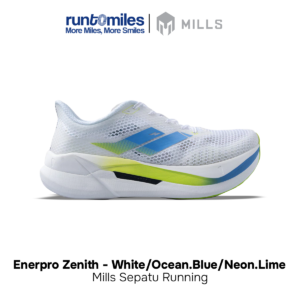 MILLS - Enerpro Zenith -  White/Ocean.Blue/Neon.Lime
